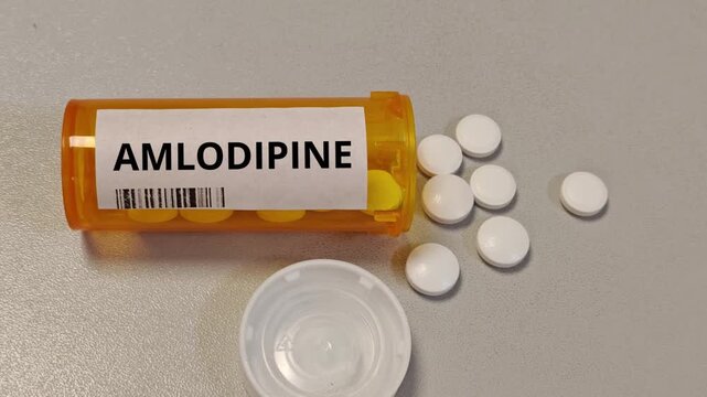 AMLODIPINE calcium channel blocker for hypertension and angina
