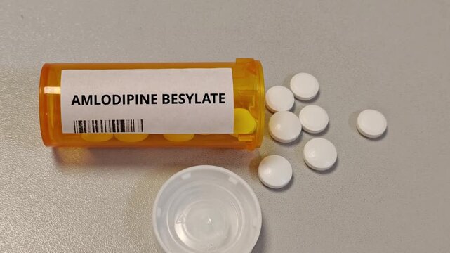 AMLODIPINE BESYLATE calcium channel blocker for hypertension and angina