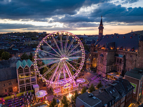 Aachen by night
