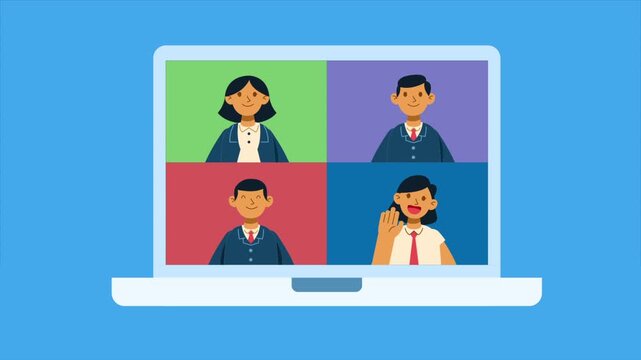 Web Conference Businessman