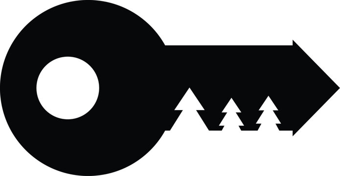 Creative Key Logo Design | Security & Real Estate Branding