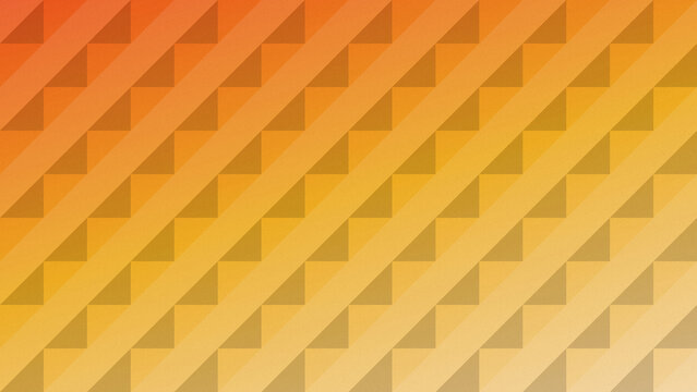 Abstract orange yellow geometric triangle pattern background design