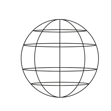 Wireframe Globe