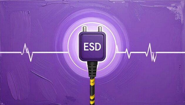 Electroconvulsive Therapy ESD Medical Concept Illustration.
