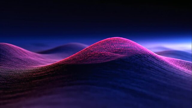 3D render of an abstract big data DNA network