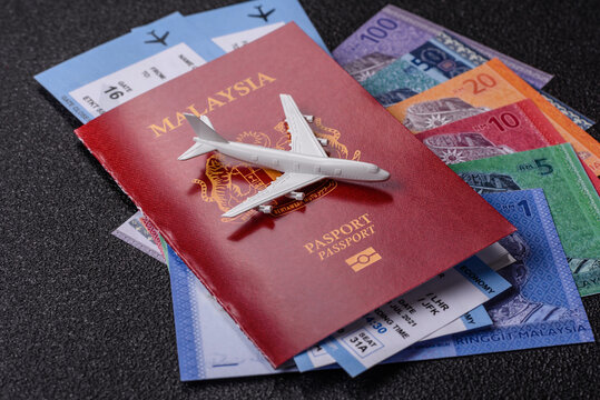 Malaysia passport for travelling, flying and doing business. Malaysian document, id