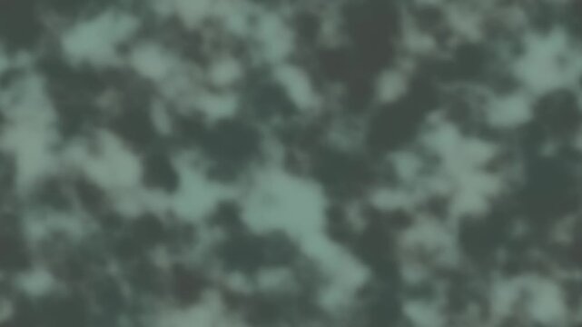Critical Opalescence Milky Density Fluctuations Boiling at Every Scale Seamless Loop in calm jade tones