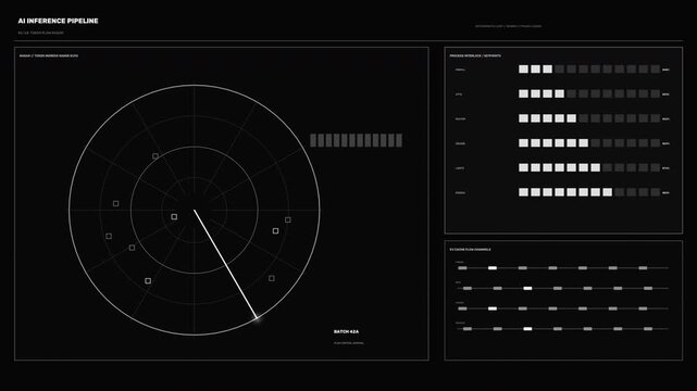 AI Inference Pipeline Radar Interface Seamless Loop