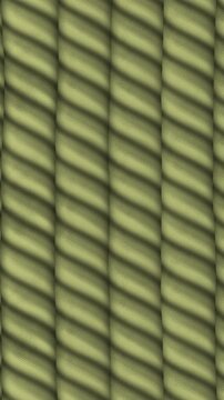 Shimenawa Rice Straw Rope With Twisting Fiber Bundles, Japanese New Year Seamless Loop Background in rich green tones vertical 9:16