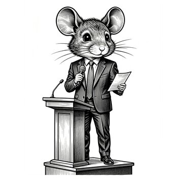 mouse with cheese