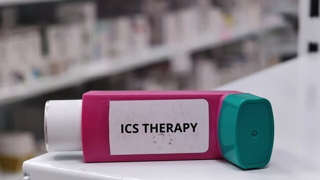 ICS THERAPY respiratory treatment delivered or supported by an aerosol inhaler