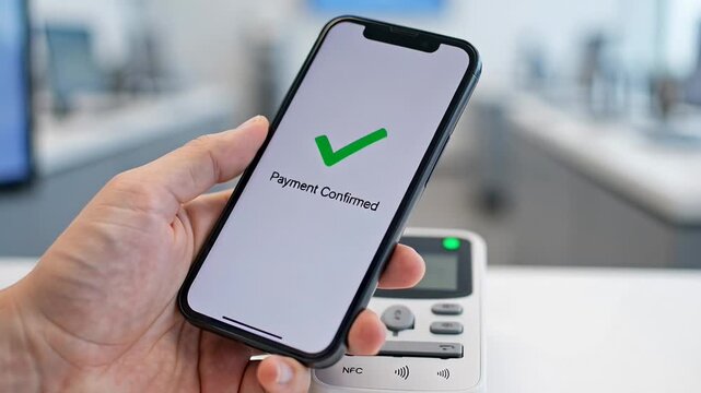 ?Seamless mobile payment approval using contactless smartphone technology