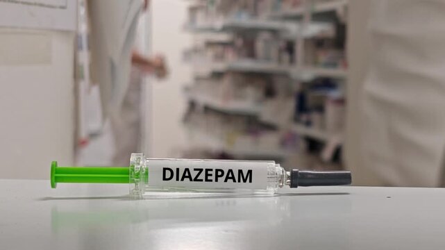 DIAZEPAM benzodiazepine in a prefilled syringe for acute seizure control