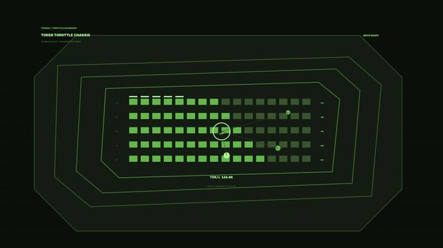 AI Model Status Dashboard Data Grid Seamless Loop