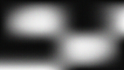 Naklejka premium Abstract black gradient background with soft glowing light