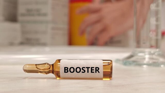 BOOSTER additional vaccine dose strategy used to reinforce or restore immune protection