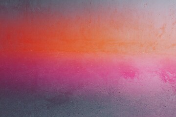 Fototapeta premium Vibrant lava pop tangerine horizontal gradient background with pink magenta wash for poster wallpaper and colorful design