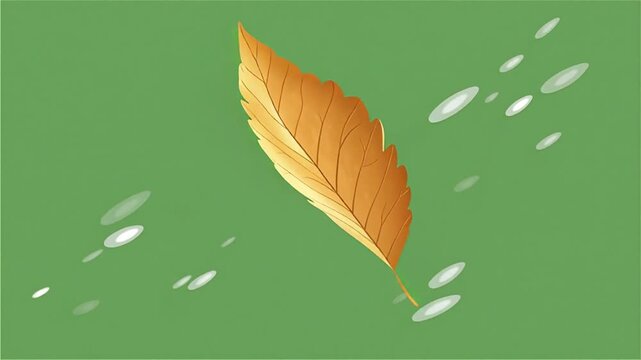 Fresh salmon sashimi slices arranged on a green leaf garnished with sesame seeds.