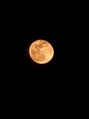 Moon in the Night Sky © sabbir