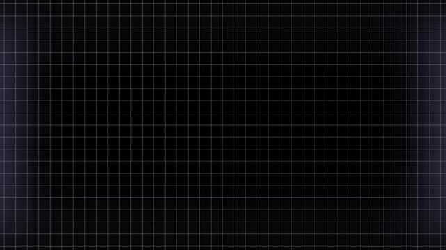 Minimalist dark grid background, with subtle pulsing, light effect
