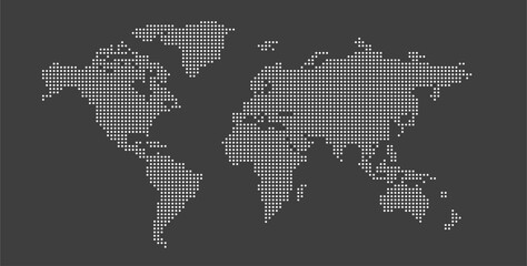 world map vector illustration © Akshay
