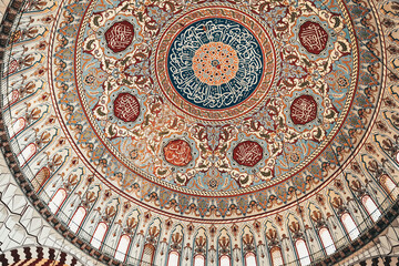 Interior of the Selimiye Mosque. The UNESCO World Heritage Site Of The Selimiye Mosque, Built By Mimar Sinan In. © sercansamanci