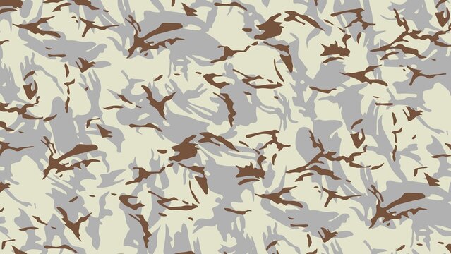 Abstract desert camouflage seamless pattern background vector illustration graphic design