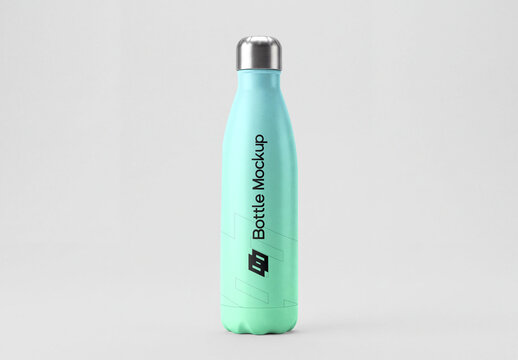 Sport Water Bottle Mockup Template