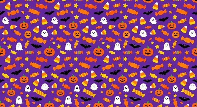 Halloween Candy Pattern