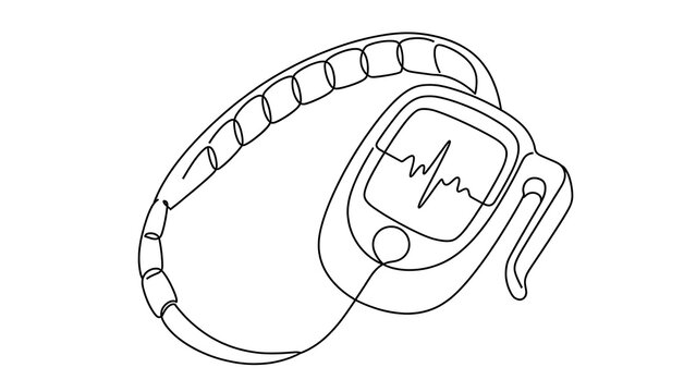 Medical device illustration on white background.