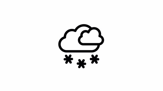 weather snow animated
