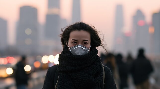 PM2.5 levels indicating hazardous air quality and unhealthy pollution exposure, highlighting fine particulate matter, respiratory risks, environmental monitoring, public health and urban air pollution