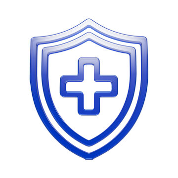 Blue 3 d cryptocurrency with white plus symbol, isolated on a transparent background, blue 3d cryptocurrency, white plus symbol