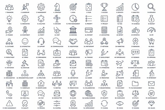 Set of black mathematical symbols and signs for math and science