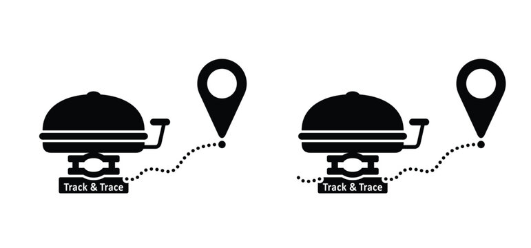 Track and trace bicycle bell. Bike bell and location pointer, pin. Bicycle bell, ensures that you can always see where your bike is, even if it is moved. Alarm signal. Tring, ting or ding dong sound