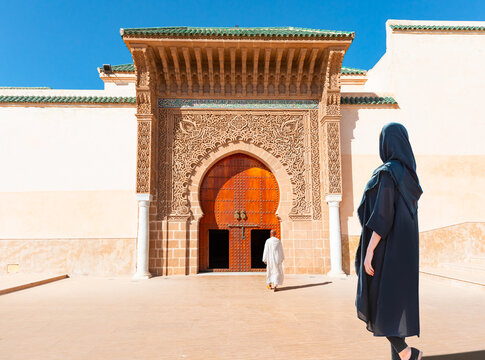 Moulay Ismail Mausoleum in Meknes, Morocco