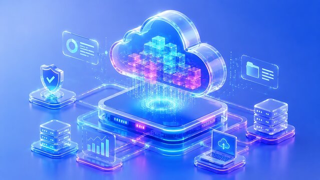Futuristic Cloud Data Storage and Secure Digital Computing Platform