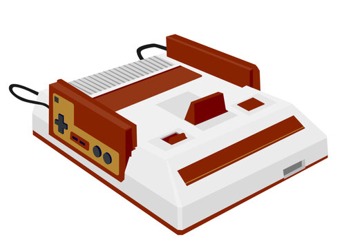 8bitレトロゲーム機の本体
