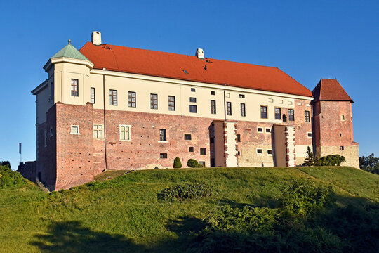 The Gothic Castle of Casimir the Great in Sandomierz, Poland