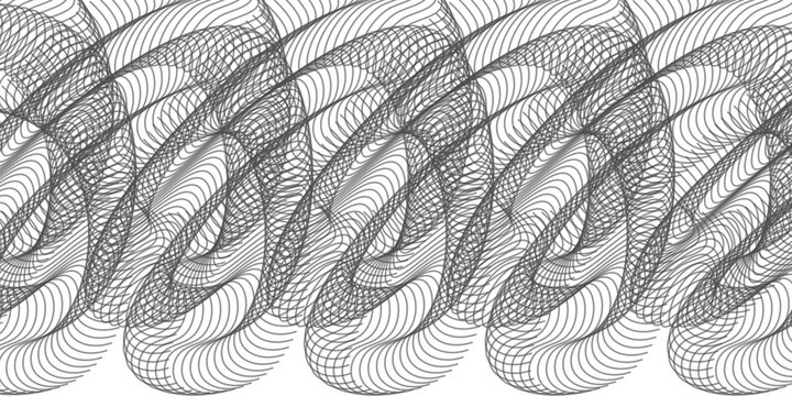 Complex geometric gray wireframe texture in original abstract digital artwork