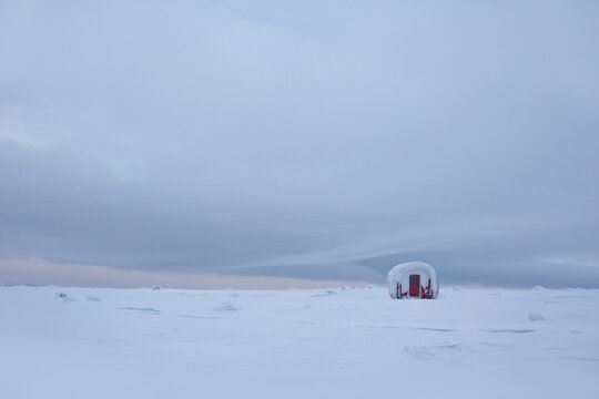 Mountain module on the Vologda border. Northern Ural, Komi Republic, Russia