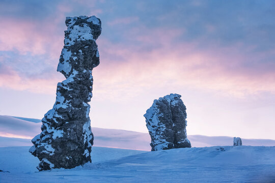 Manpupuner plateau, Komi Republic, Russia