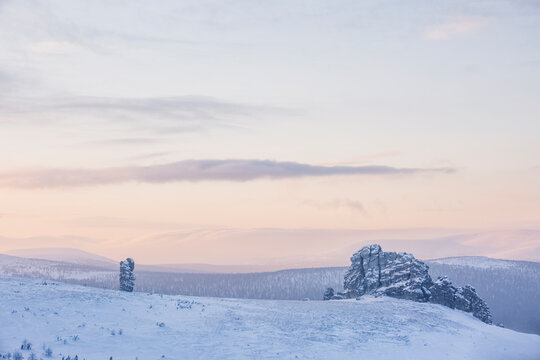Manpupuner plateau, Komi Republic, Russia