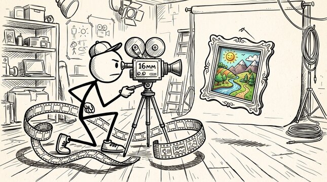man with a camera