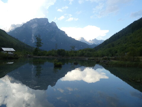 reflex of the lake