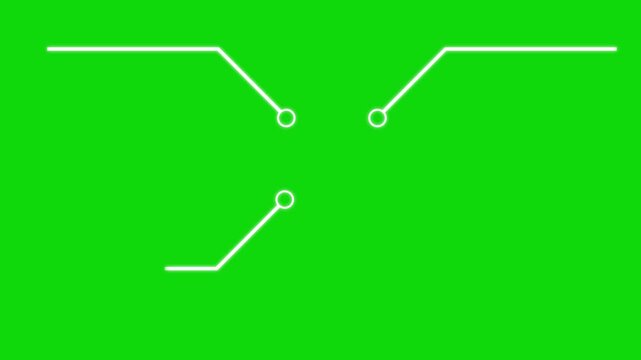 four callout Hud elements animation on black screen, four Call out Hud design, four call out Hud elements frame lines callout animation.