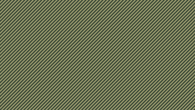 Diagonal stripes pattern in dark olive green and light cream colors for a simple minimalist