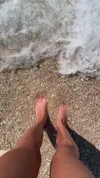 beach, sand, sea, water, sky, sunset, waves, coast, summer, wave, nature, sun, croatia , landscape, travel, coastline, shore, tropical, blue, island, tourism, holiday, paradise, travel, mental, health