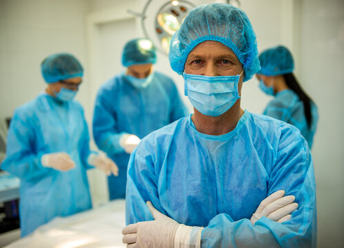 Confident Surgeon Portrait.