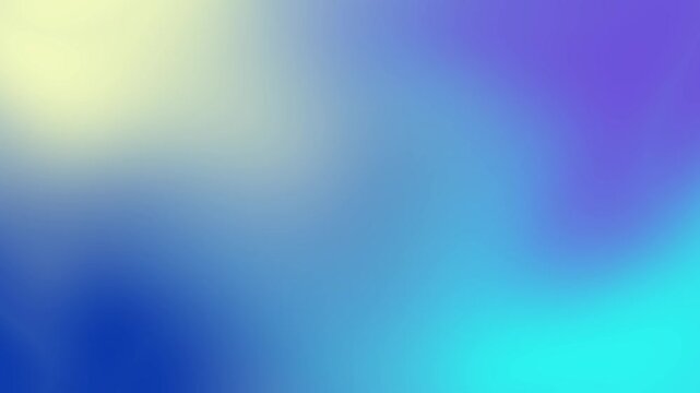 Soft blue purple gradient background animation smooth blurred color mesh transition motion graphic full regulation animation.
